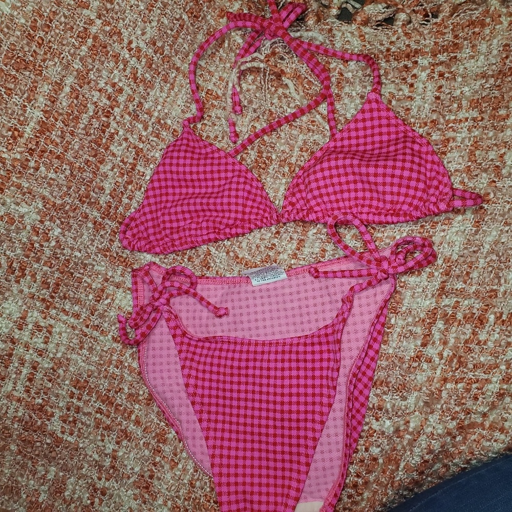 Esprit bikini size small pink